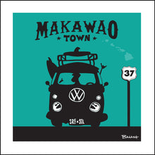 Load image into Gallery viewer, MAKAWAO TOWN ~ SURF BUS GRILL ~ HWY 37 ~ 1:1