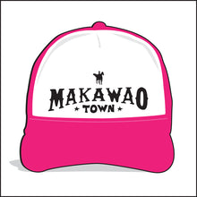 Load image into Gallery viewer, MAKAWAO TOWN ~ SURF COWBOY ~ MAUI ~ HAWAI'I ~ GRAPHIC HAT