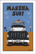 Load image into Gallery viewer, MAKENA STATE BEACH ~ SURF ~ SURF NOMAD TAIL ~ SAND LINES ~ 2:3