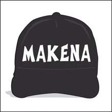 Load image into Gallery viewer, MAKENA ~ WAILEA ~ TOWN ~ HAWAI'I ~ GRAPHIC HAT