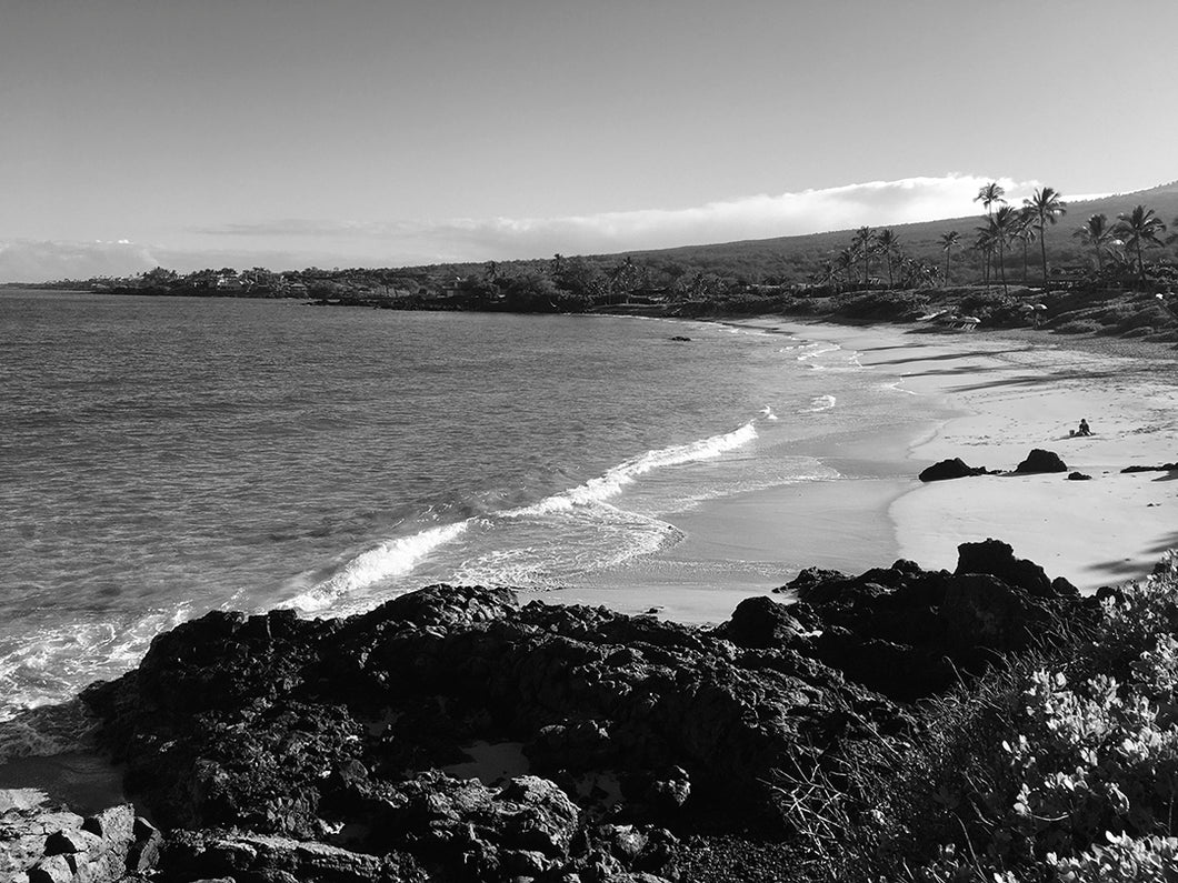 MALUAKA BEACH ~ LAVA ROCK ~ MAUI ~ 16x20