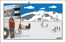 Load image into Gallery viewer, MAMMOTH MOUNTAIN ~ TAILGATE SNOWBOARD SHACK GREM ~ 2:3