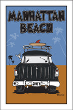 Load image into Gallery viewer, MANHATTAN BEACH ~ SURF NOMAD TAIL ~ SAND LINES ~ 2:3
