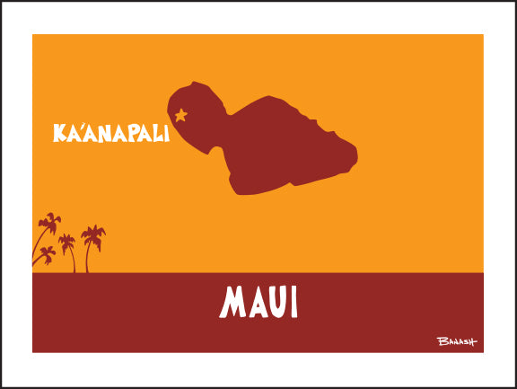 KA'ANAPALI TOWN ~ MAUI ISLAND ~ CATCH A SURF ~ 3:4