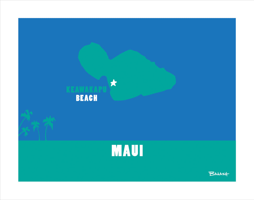 KEAWAKAPU BEACH ~ MAUI ISLAND ~ CATCH A SURF ~ SEAFOAM ~ 3:4