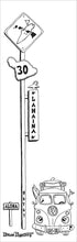 Load image into Gallery viewer, LAHAINA ~ SIGN ~ SURF XING ~ 1:3