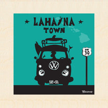 Load image into Gallery viewer, LAHAINA TOWN ~ SURF BUS GRILL ~ SEAFOAM ~ 1:1