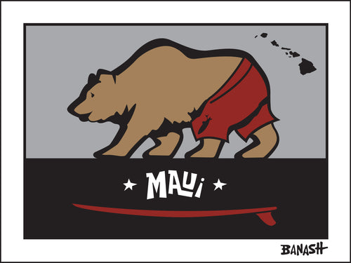 MAUI ~ SURF BEAR ~ 3:4