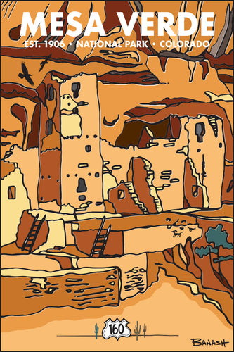 MESA VERDE NATIONAL PARK ~ RUINS ~ 2:3