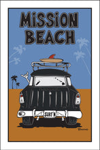 Load image into Gallery viewer, MISSION BEACH ~ SURF NOMAD TAIL ~ SAND LINES ~ 2:3