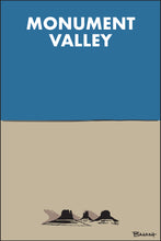 Load image into Gallery viewer, MONUMENT VALLEY ~ ARIZONA ~ SAND ~ INDIGO SKY ~ 2:3