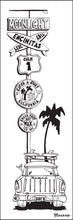 Load image into Gallery viewer, MOONLIGHT BEACH ~ SURF ~ SIGN POST ~ SURF WAGON ~ 1:3