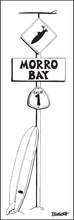 Load image into Gallery viewer, MORRO BAY ~ SURF XING ~ LONGBOARD ~ 1:3