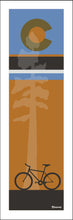 Load image into Gallery viewer, COLORADO ~ MOUNTAIN BIKE ~ DESERT LINES ~ PINE ~ 1:3