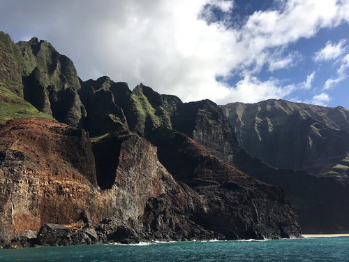 NA PALI COAST CLIFFS ~ EMERALD RIDGE ~ 3:4