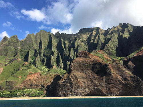 NA PALI COAST CLIFFS ~ 3:4