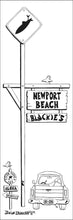 Load image into Gallery viewer, BLACKIES ~ NEWPORT BEACH ~ SURF XING ~ SURF PICKUP TAIL ~ 1:3