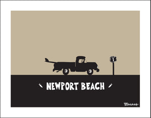 NEWPORT BEACH ~ SURF PICKUP ~ 3:4