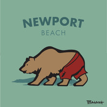 Load image into Gallery viewer, NEWPORT BEACH ~ SURF BEAR