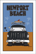 Load image into Gallery viewer, NEWPORT BEACH ~ SURF NOMAD TAIL ~ SAND LINES ~ 2:3