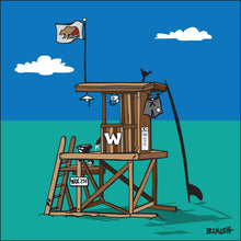 Load image into Gallery viewer, THE WEDGE ~ TOWER ~ NEWPORT BEACH ~ SEAFOAM ~ 1:1