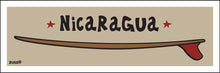 Load image into Gallery viewer, NICARAGUA ~ RED FIN ~ SURFBOARD