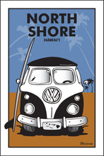 Load image into Gallery viewer, NORTH SHORE ~ O'AHU ~  SURF BUS GRILL ~ LONGBOARD ~ SAND LINES ~ 2:3