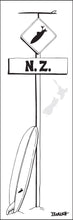 Load image into Gallery viewer, NEW ZEALAND ~ LONGBOARD ~ SURF XING