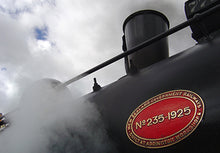 Load image into Gallery viewer, NEW ZEALAND ~ RAILWAYS ~ LOCOMOTIVE NO. 235-1925