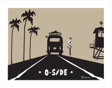 Load image into Gallery viewer, O-SIDE ~ OCEANSIDE ~ SURF BUS TAIL ~ THE STRAND SOUTH ~ 3:4