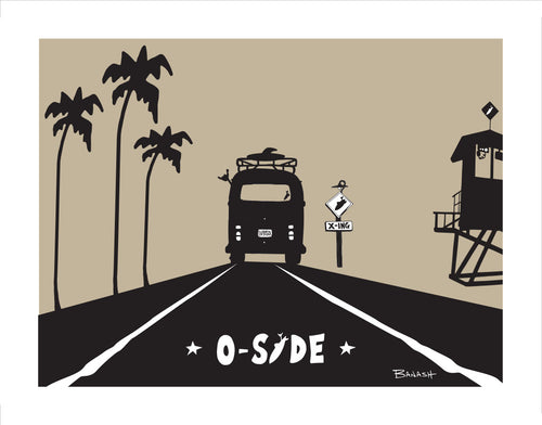 O-SIDE ~ OCEANSIDE ~ SURF BUS TAIL ~ THE STRAND SOUTH ~ 3:4