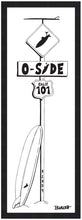 Load image into Gallery viewer, O-SIDE ~ SURF XING ~ LONGBOARD ~ HWY 101 ~ 1:3