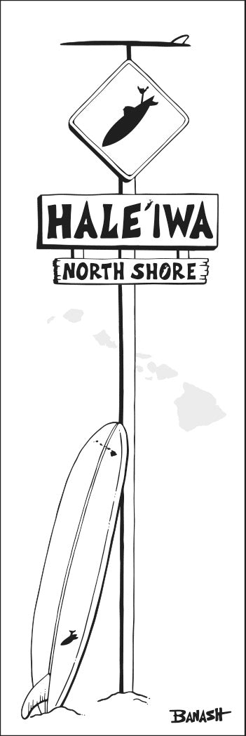 HALE'IWA ~ LONGBOARD ~ SURF XING ~ 1:3