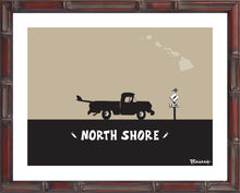 Load image into Gallery viewer, NORTH SHORE ~ HALE&#39;IWA ~ SURF PICKUP ~ 3:4