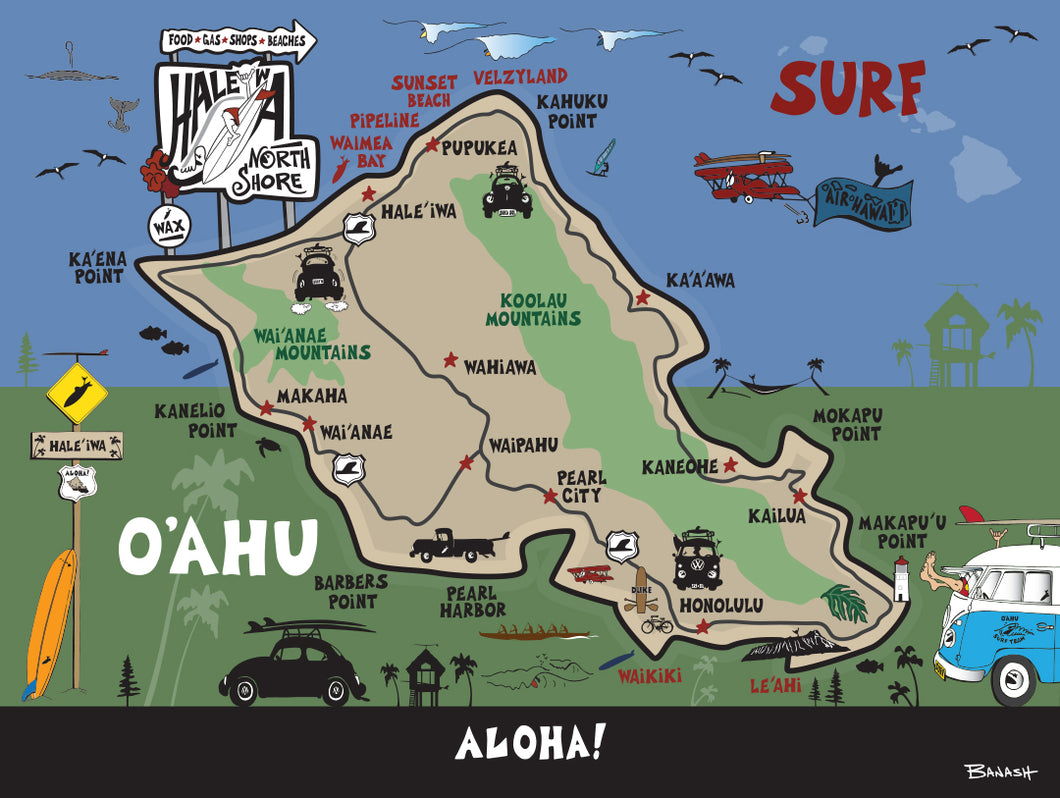 O'AHU ~ THE NORTH SHORE ISLE ~ 3:4