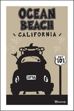 Load image into Gallery viewer, OCEAN BEACH ~ SURF BUG TAIL ~ HWY 101 ~ 2:3