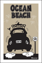 Load image into Gallery viewer, OCEAN BEACH ~ SURF BUG TAIL ~ AIR ~ HWY 101 ~ 2:3