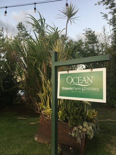 OCEAN VODKA FARM & DISTILLERY ~ SIGN ~ KULA ~ 3:4