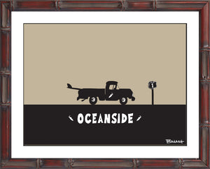 OCEANSIDE ~ SURF PICKUP ~ 3:4