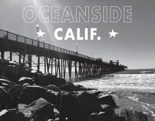 OCEANSIDE ~ PIER ~ OCEANSIDE, CALIF. ~ 3:4