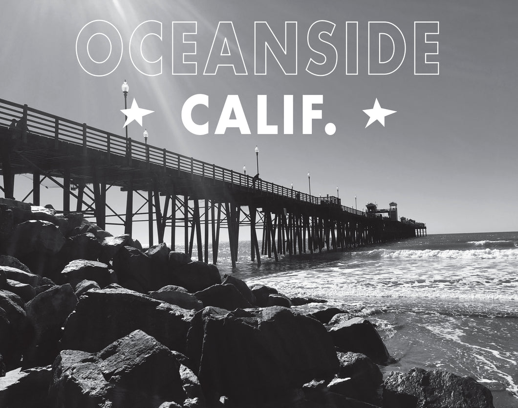 OCEANSIDE ~ PIER ~ OCEANSIDE, CALIF. ~ 3:4