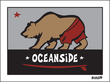 Load image into Gallery viewer, OCEANSIDE ~ SURF BEAR ~ 3:4