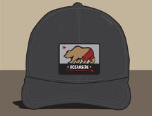 Load image into Gallery viewer, OCEANSIDE ~ SURF BEAR ~ SEWN PATCH ~ HAT