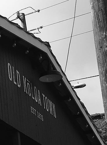 OLD KOLOA TOWN ~ TAO BUILDING ~ EST 1835 ~ LAMPLIGHT ~ 3:4