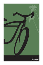 Load image into Gallery viewer, CARDIFF BY THE SEA ~ ORIGINAL BIKE ~ FRONT END ~ PALMS ~ 2:3