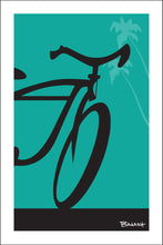 Load image into Gallery viewer, CARDIFF BY THE SEA ~ ORIGINAL BIKE ~ FRONT END ~ PALMS ~ 2:3