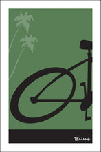 Load image into Gallery viewer, CARDIFF BY THE SEA ~ ORIGINAL BIKE ~ TAIL ~ PALMS ~ 2:3
