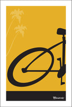 Load image into Gallery viewer, CARDIFF BY THE SEA ~ ORIGINAL BIKE ~ TAIL ~ PALMS ~ 2:3