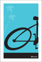 Load image into Gallery viewer, CARDIFF BY THE SEA ~ ORIGINAL BIKE ~ TAIL ~ PALMS ~ 2:3