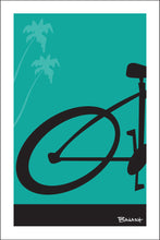 Load image into Gallery viewer, CARDIFF BY THE SEA ~ ORIGINAL BIKE ~ TAIL ~ PALMS ~ 2:3